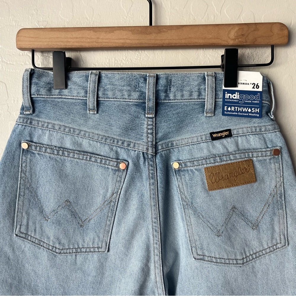 Wrangler festival high waist cut off jeans shorts NWT 26 - Picture 7 of 11
